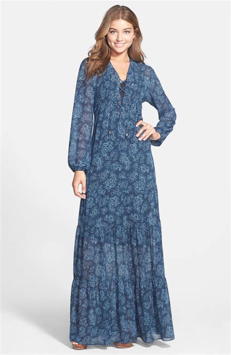 michael kors long sleeve maxi dress|michael kors half sleeve dress.